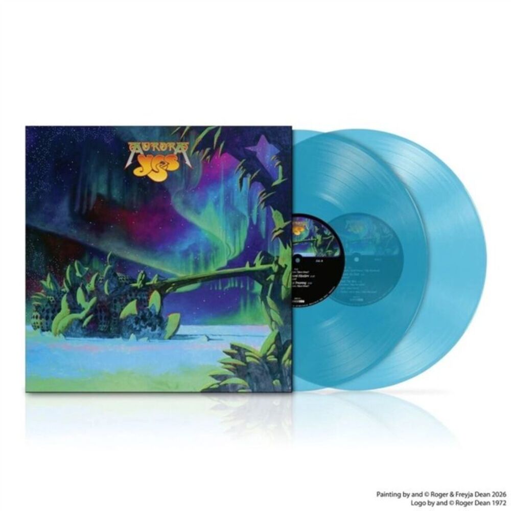 Yes - Aurora - Translucent Blue Colored Vinyl  LP LP